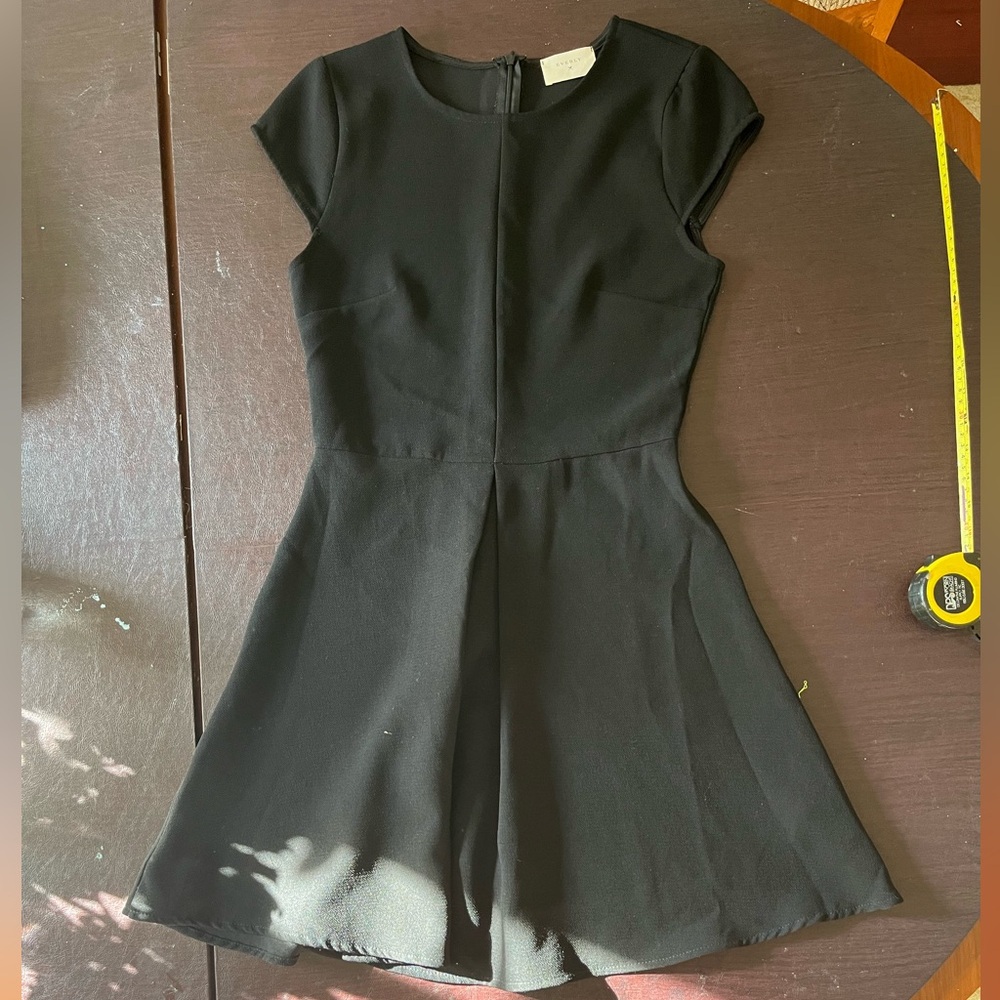 Everly Classic Black Mini Dress